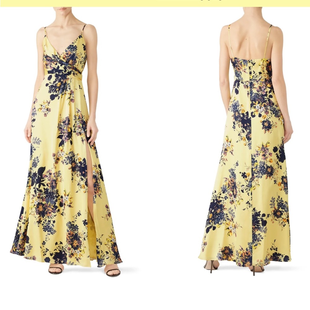 JILL STUART FLORAL GOWN. Worn once